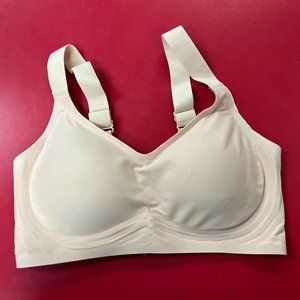TAN HIGH SUPPORT SPORTS BRA